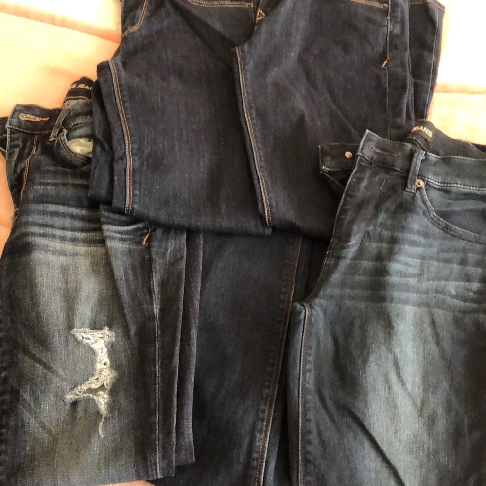 Like new express jean bundle
